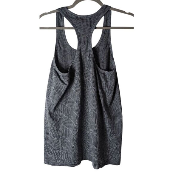 LULULEMON ATHLETICA Swiftly Tech Racerback Tank in Heathered Slate Size 8 - Picture 4 of 4